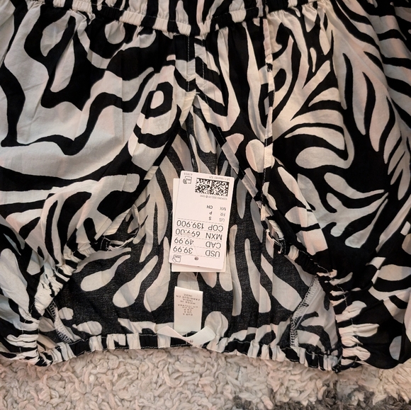 NWT- H&M Balloon-sleeved Cotton Dress - Picture 5 of 5